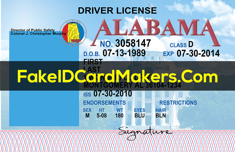 Alabama Drivers License Photos