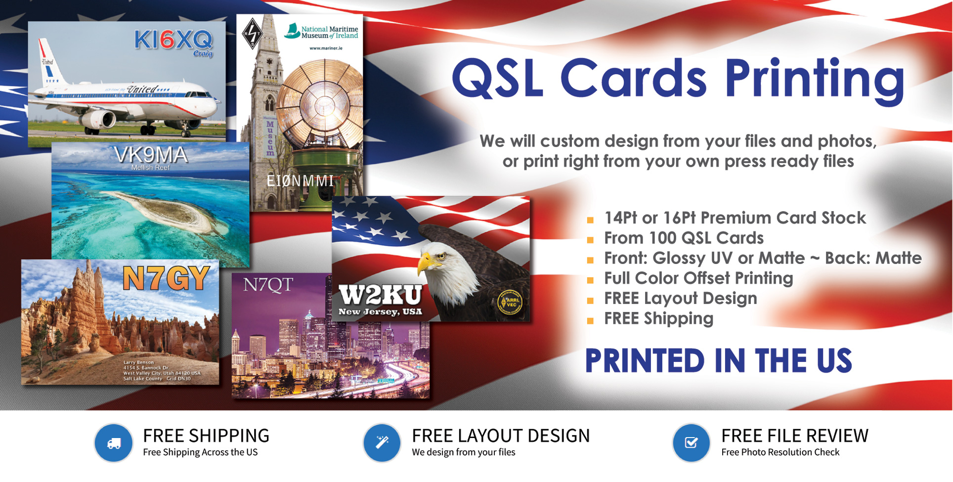 qsl cards printing